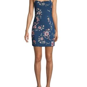 BCBG - Floral Navy Dress